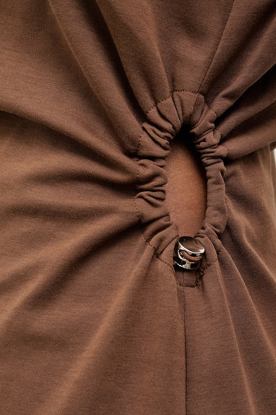 Answear.LAB sukienka 661808.hak brązowy