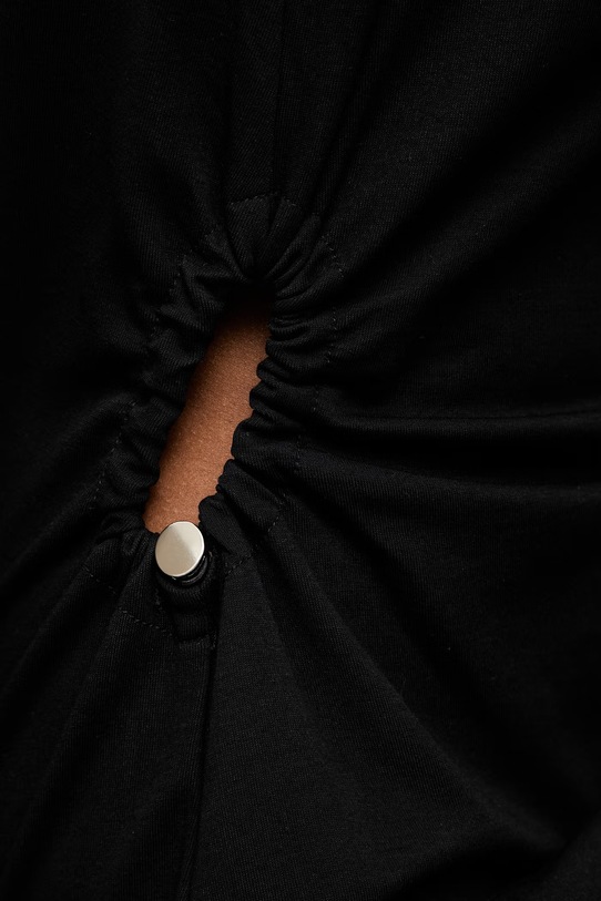 Answear.LAB sukienka 661808.hak czarny