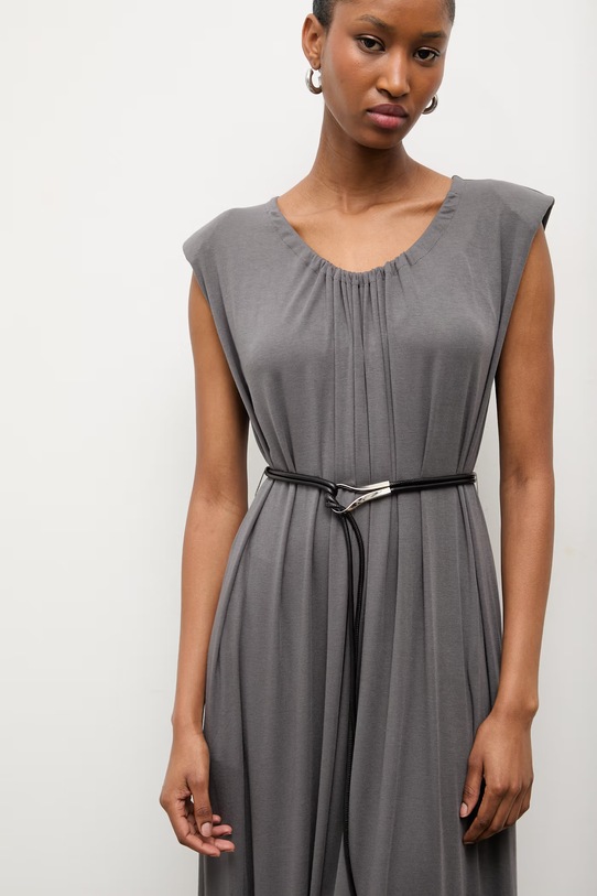 Answear.LAB sukienka szary 661788.hak