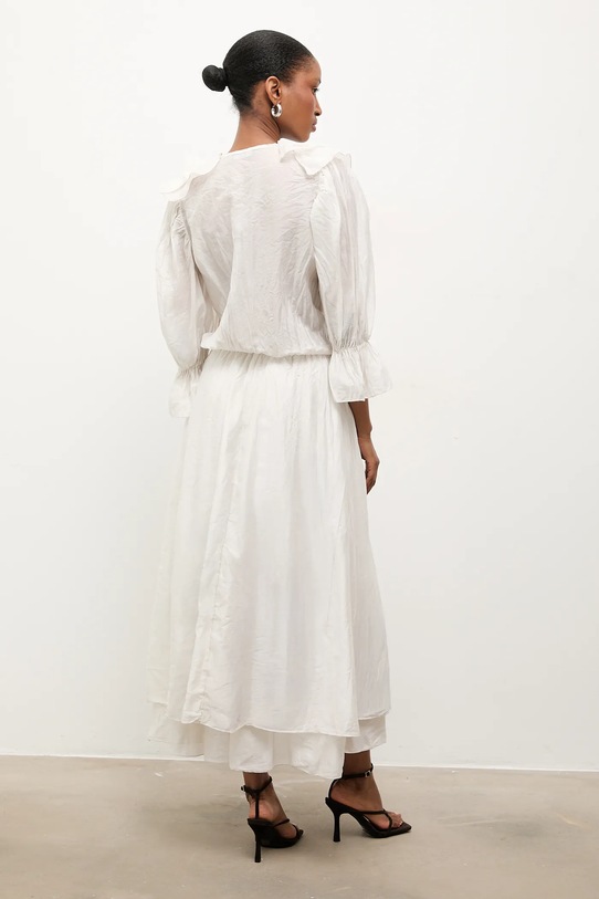 Odzież Answear.LAB sukienka AB390.isr beżowy