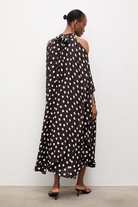 Odzież Answear.LAB sukienka WS26-SUD099 brązowy