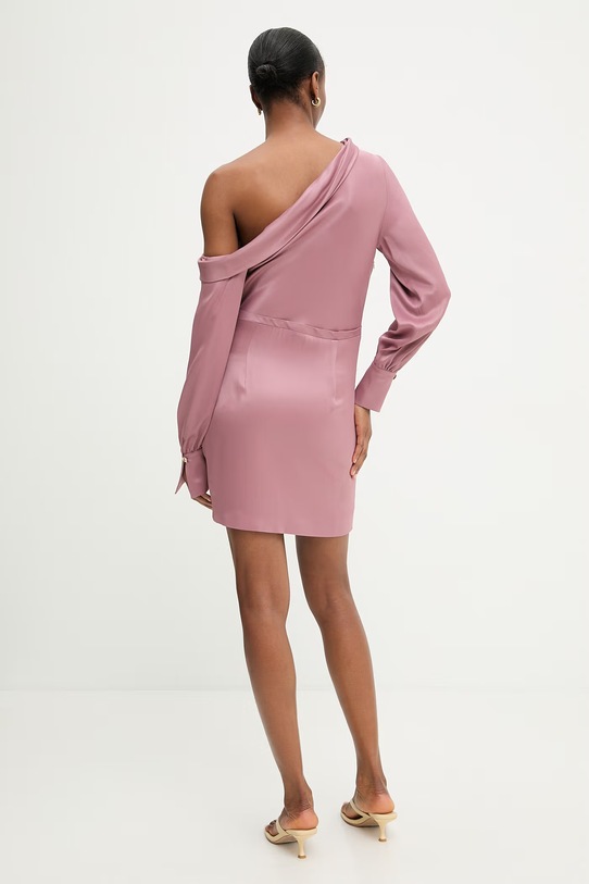 Odzież Answear.LAB sukienka letnia WS26-SUD102 różowy