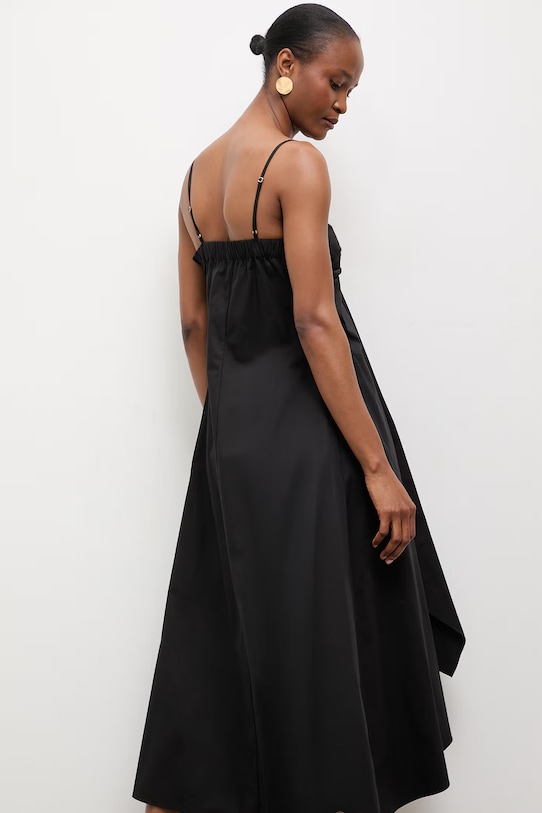 Odzież Answear.LAB sukienka bawełniana WS26-SUD105 czarny