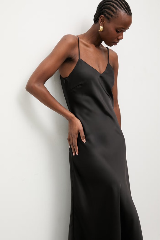 Answear.LAB Платье в бельевом стиле чёрный WS26-SUD108