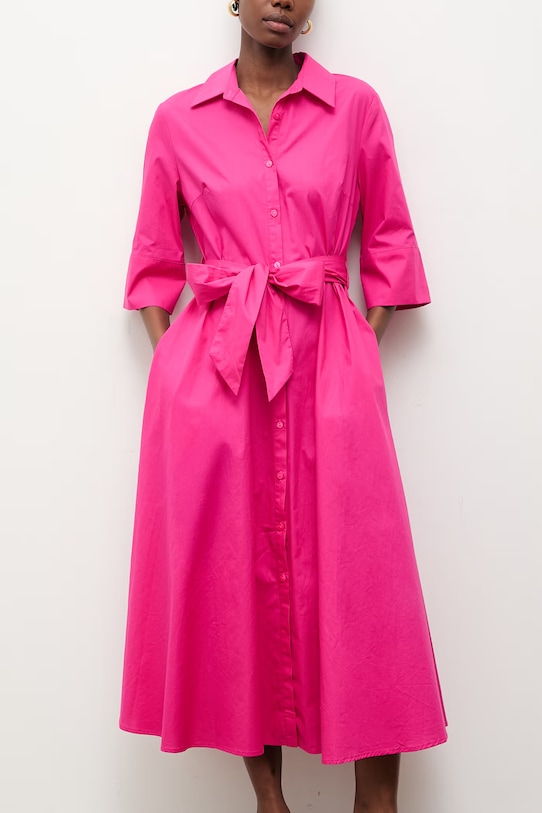 Answear.LAB vestito in cotone WS26-SUD118 rosa WS26