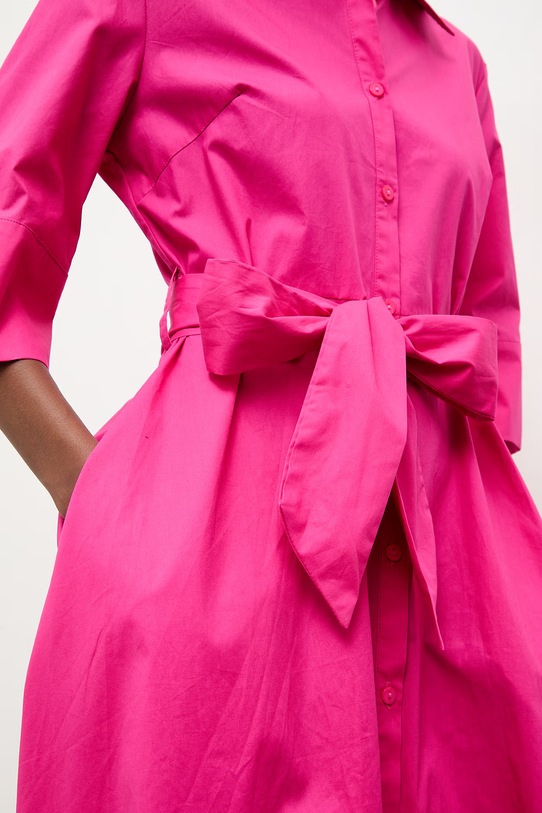 Answear.LAB vestito in cotone WS26-SUD118 rosa