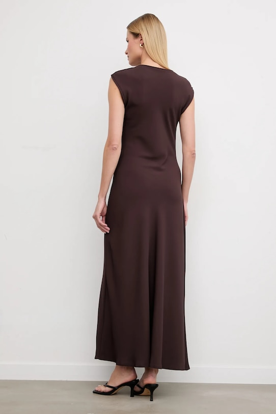 Odzież Answear.LAB sukienka ab1321.isr brązowy