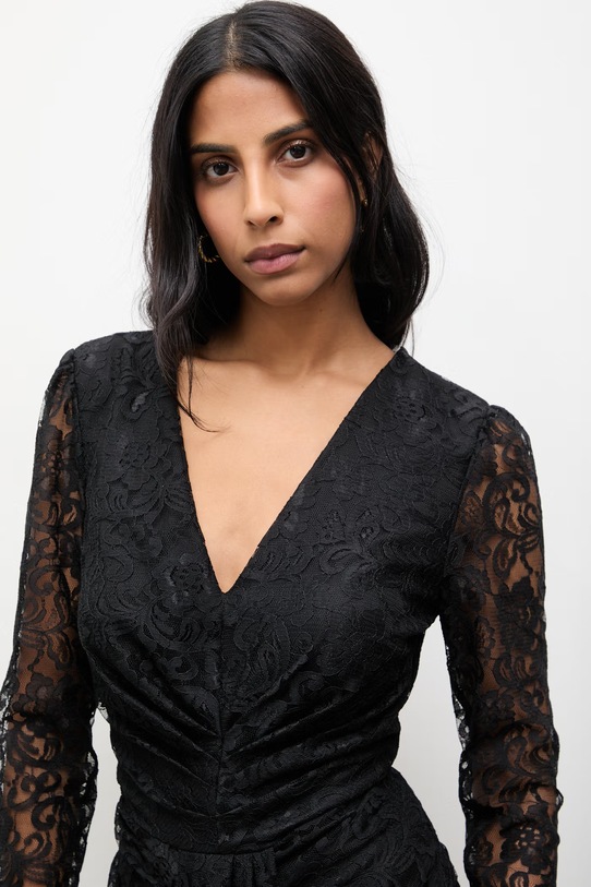 Answear.LAB sukienka czarny 58338.tok