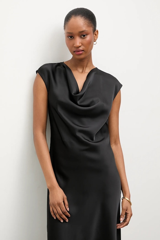 Answear.LAB sukienka czarny 58352.tok