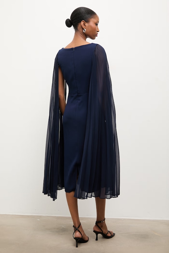 Odzież Answear.LAB sukienka 50935.tok granatowy