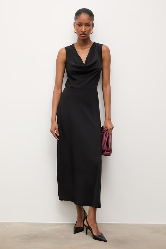 Answear.LAB sukienka czarny WS26-SUD128