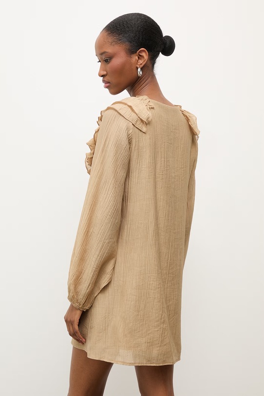 Odzież Answear.LAB sukienka WS26-SUD130 beżowy