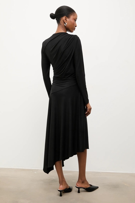 Odzież Answear.LAB sukienka 58209.tok czarny