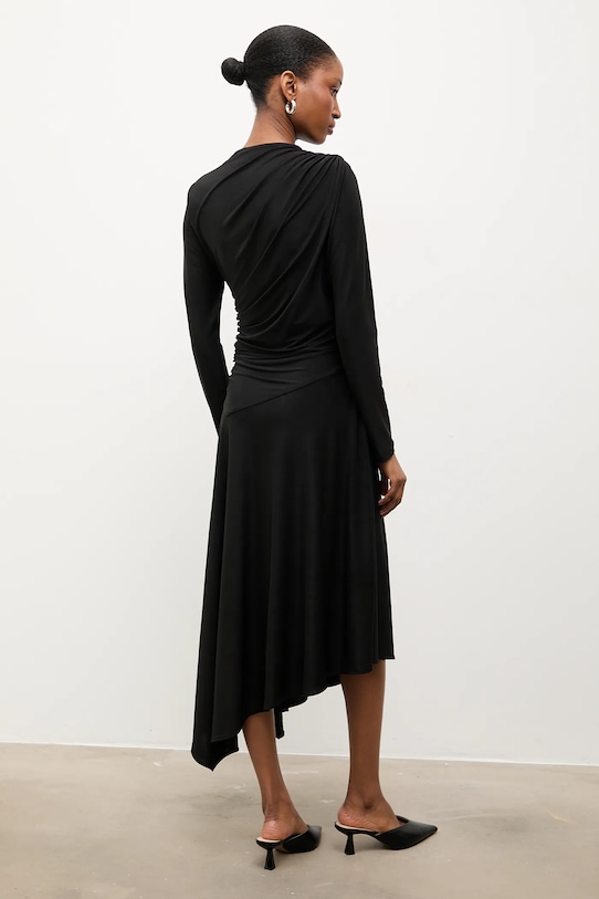 Odzież Answear.LAB sukienka 58209.tok czarny