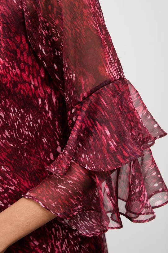 Answear.LAB sukienka 57888.tok bordowy