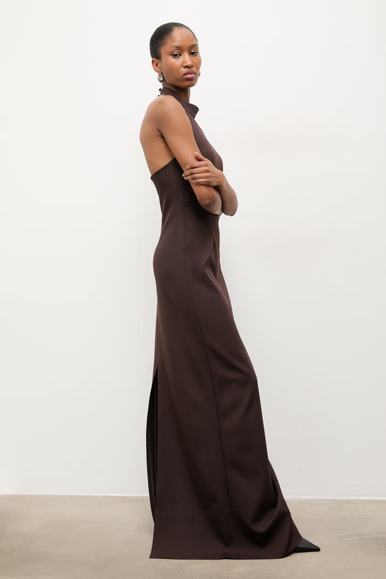 Answear.LAB sukienka 5027.tok brązowy WS26