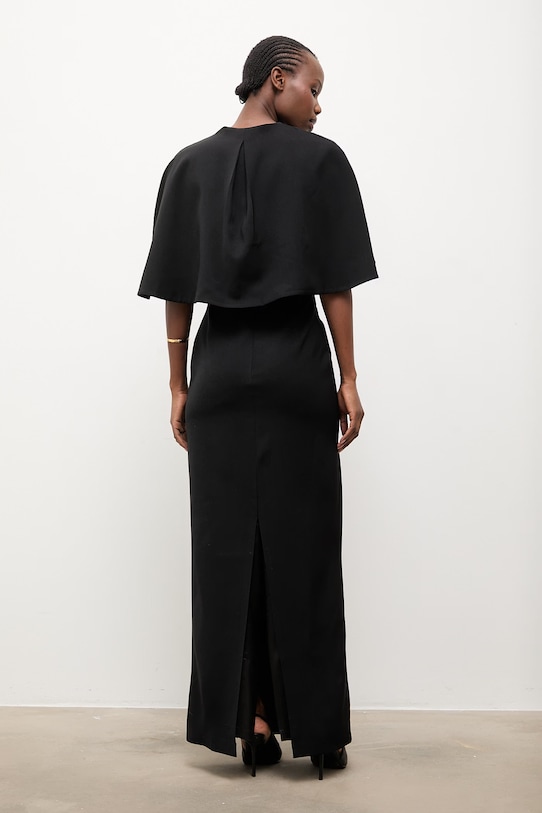 Odzież Answear.LAB sukienka DUOKALP.tok czarny