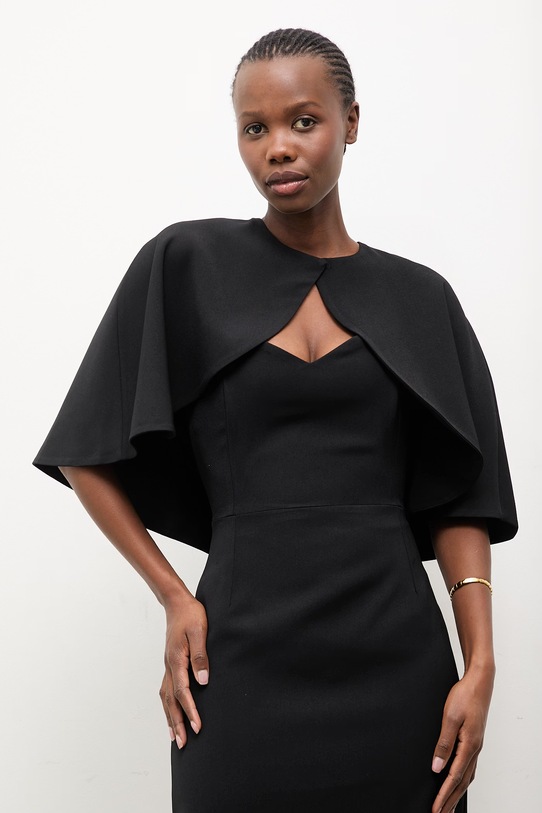 Answear.LAB sukienka czarny DUOKALP.tok