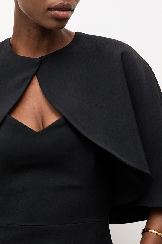 Answear.LAB sukienka DUOKALP.tok czarny