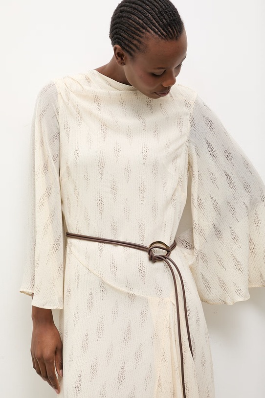 Answear.LAB sukienka beżowy EL3280