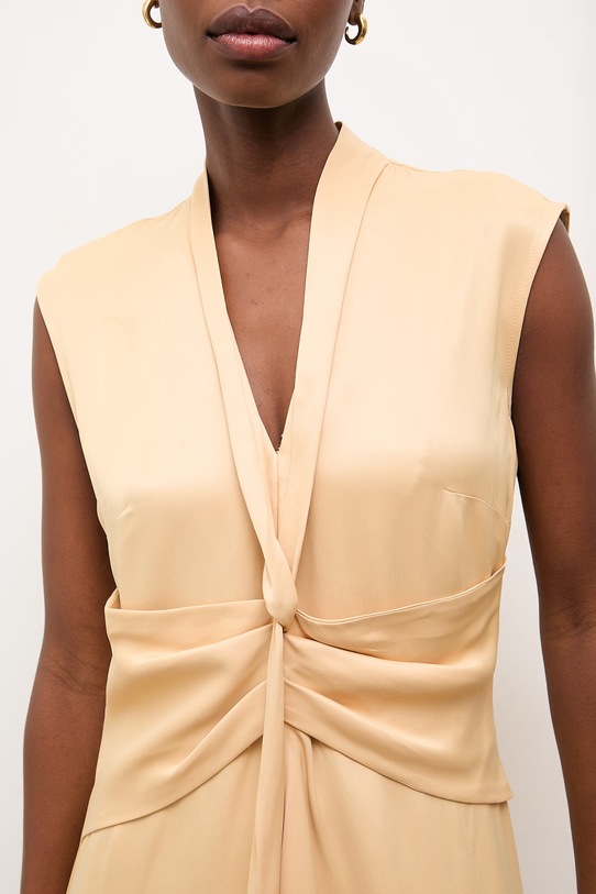 Answear.LAB sukienka EL2960 żółty