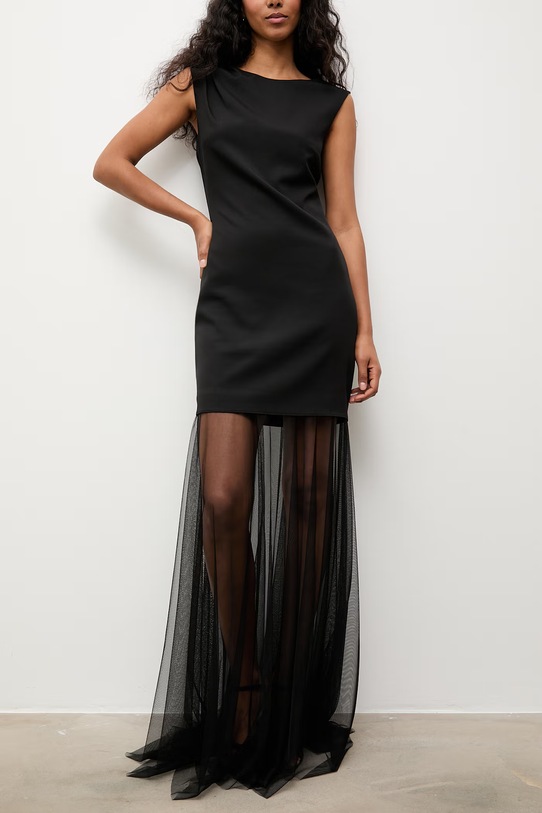 Odzież Answear.LAB sukienka WS26-SUD146 czarny