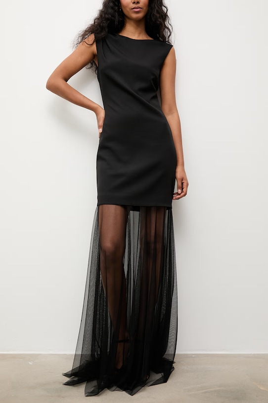 Odzież Answear.LAB sukienka WS26-SUD146 czarny