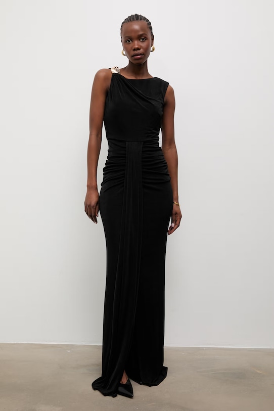 Answear.LAB рокля 58447 черен WS26