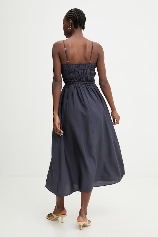 Odzież Answear.LAB sukienka letnia WS26-SUD152 granatowy