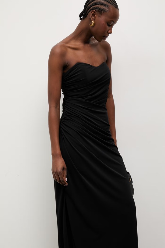 Answear.LAB sukienka EL3643 czarny WS26