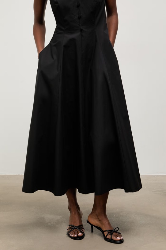 Answear.LAB šaty s rozšíreným strihom bavlnené EL3820