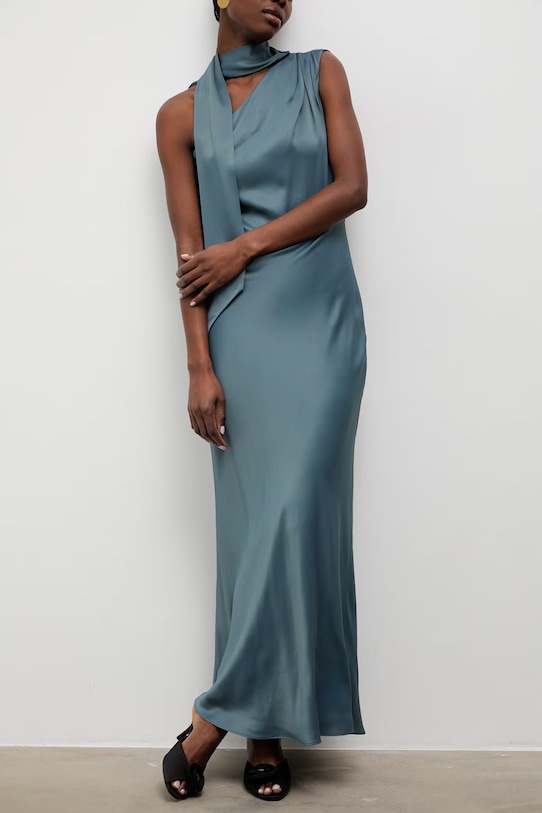 Answear.LAB haljina EL3508 plava WS26