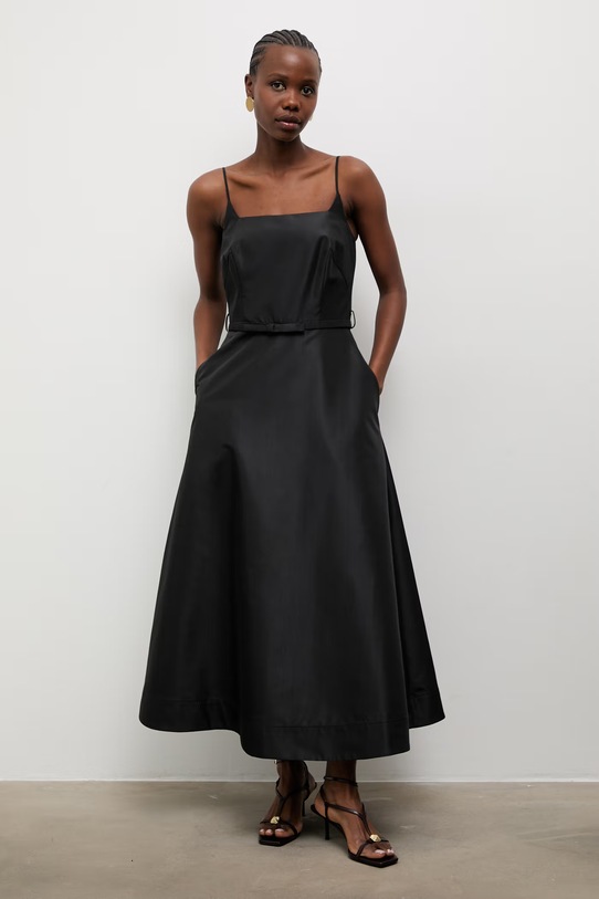 Answear.LAB sukienka gorsetowa EL3819 czarny WS26