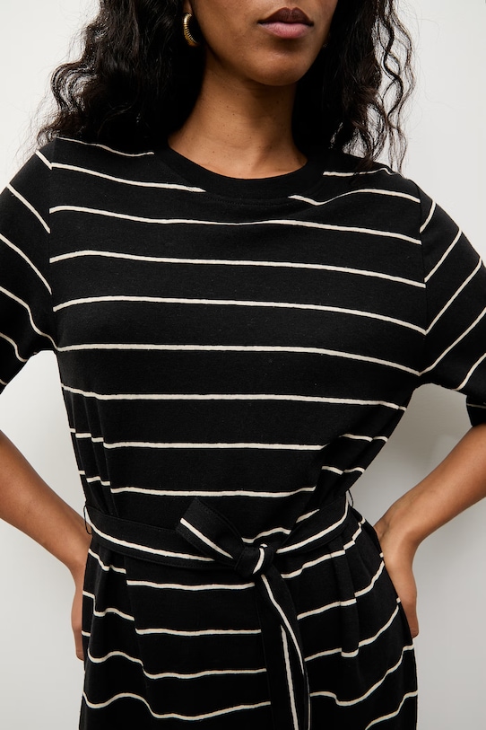 Answear.LAB letné šaty s prímesou ľanu TRA.SS.3.ok