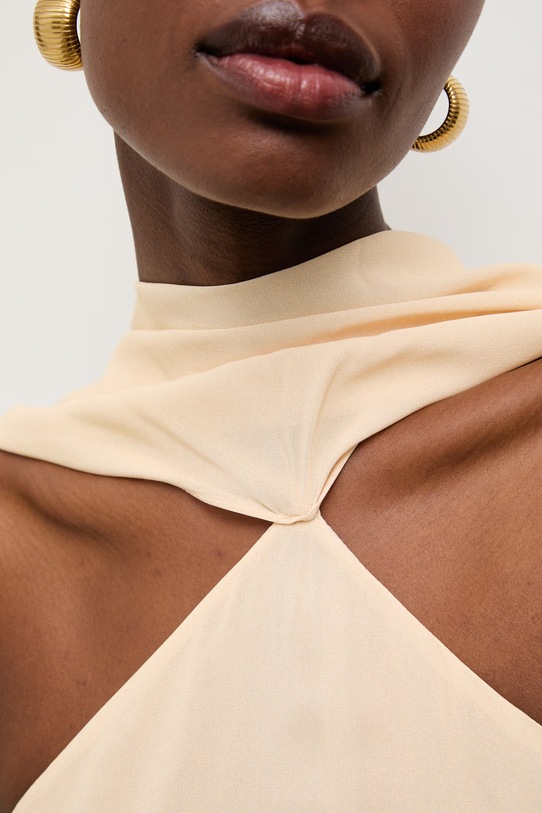 Answear.LAB sukienka z lyocellem EL3779.tok