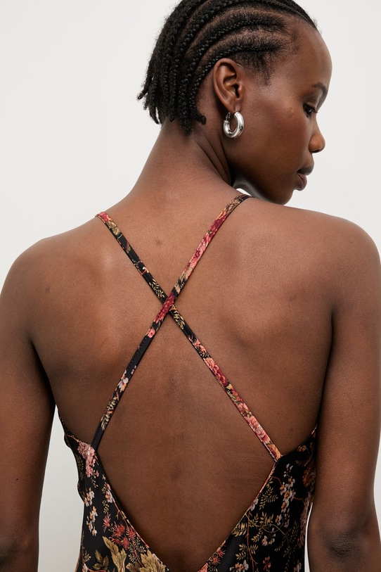 Answear.LAB sukienka z wiskozy 95073.iak czarny