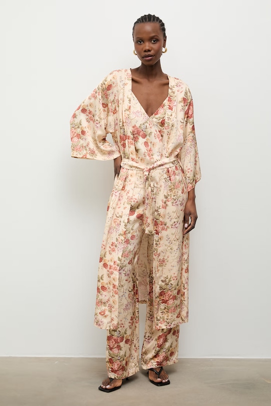 Answear.LAB zavinovací šaty z viskózy 95072.iak béžová WS26