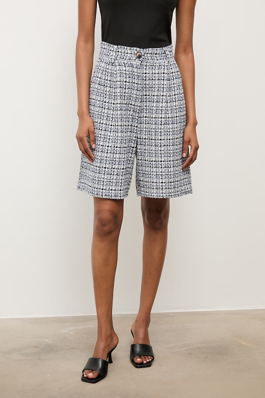 Answear.LAB szorty damskie granatowy WS26-SZD010