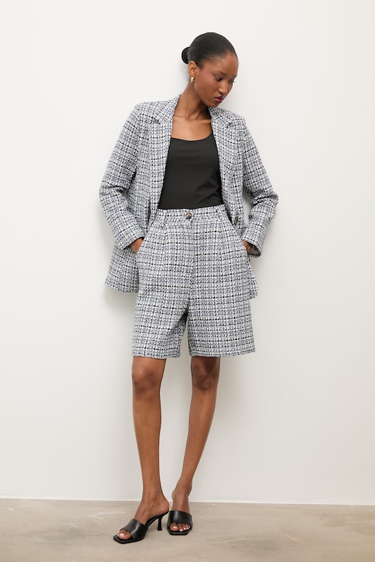 Answear.LAB szorty damskie WS26-SZD010 granatowy WS26