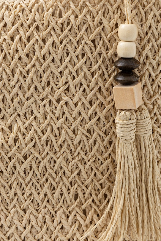 Answear.LAB torebka crossbody damska pleciona beżowy MXXJD2502450899.hak