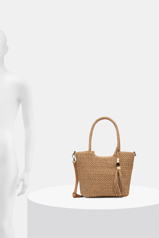 Answear.LAB torebka crossbody damska pleciona MXXJD2502450899.hak