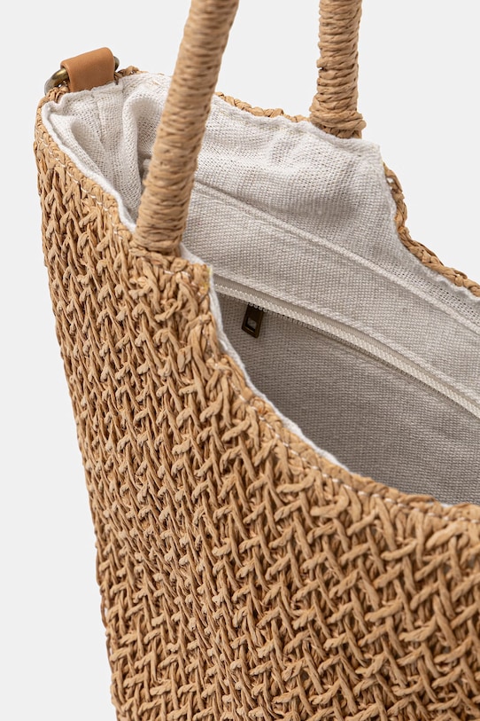 Answear.LAB torebka crossbody damska pleciona MXXJD2502450899.hak brązowy