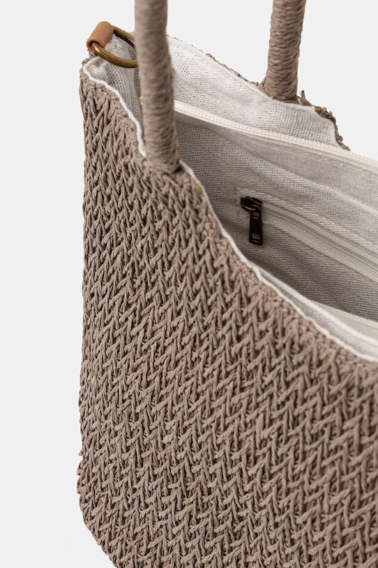 Answear.LAB crossbody kabelka dámská pletená hnědá MXXJD2502450899.hak