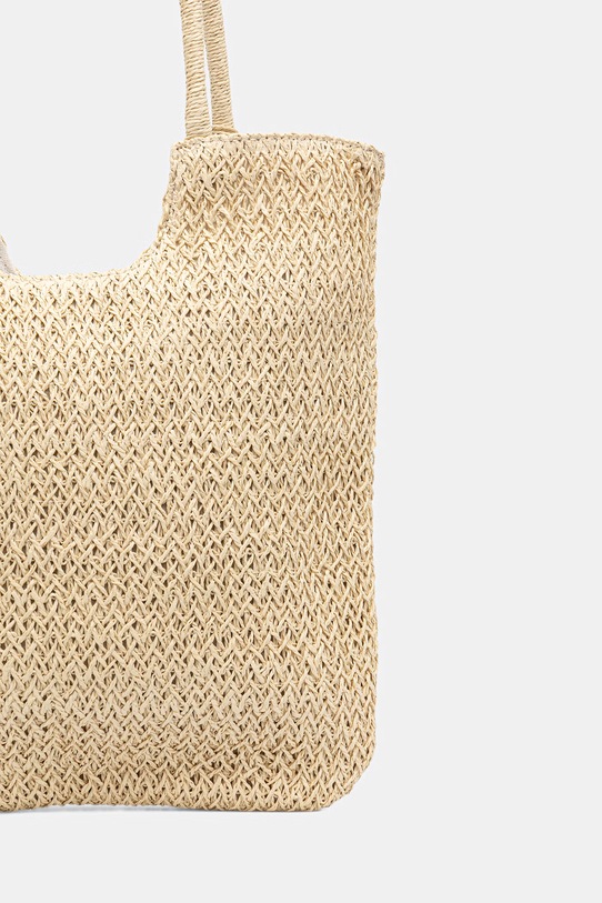 Akcesoria Answear.LAB torba plażowa damska pleciona MXXJD2502440899.hak beżowy