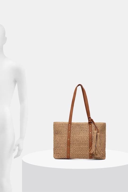 Answear.LAB torebka shopper damska pleciona MXZQ2501270950