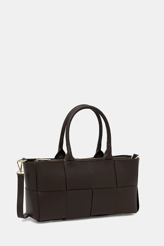 Answear.LAB torebka skórzana A00032-P.isr brązowy WS26