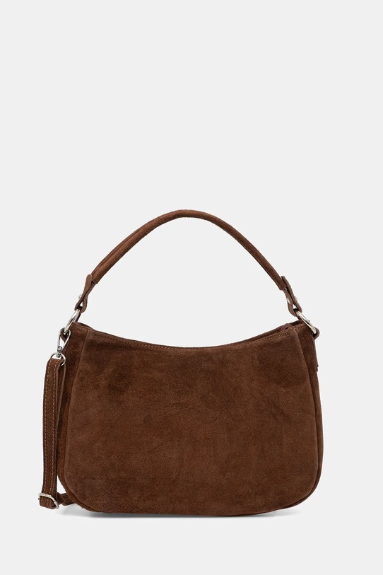 Answear.LAB torebka zamszowa nie mieści A4 brązowy C00050.isr