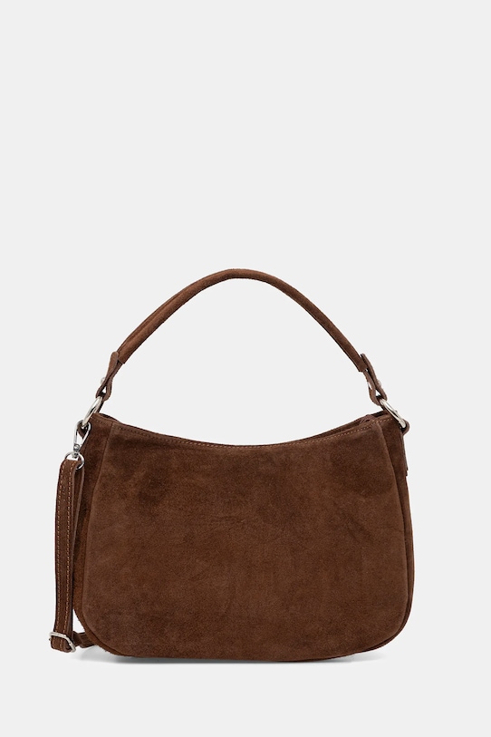 Answear.LAB torebka zamszowa nie mieści A4 brązowy C00050.isr