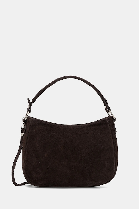 Answear.LAB torebka zamszowa nie mieści A4 brązowy C00050.isr