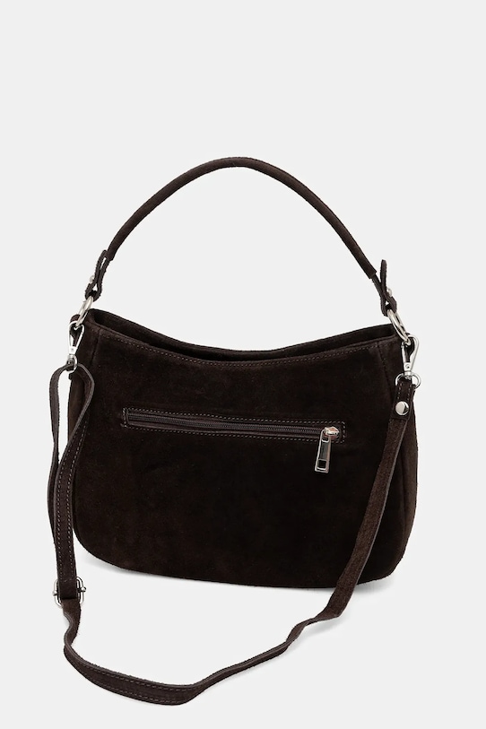 Akcesoria Answear.LAB torebka zamszowa C00050.isr brązowy